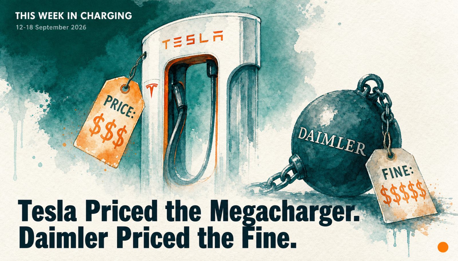Tesla Priced the Megacharger. Daimler Priced the Fine.
