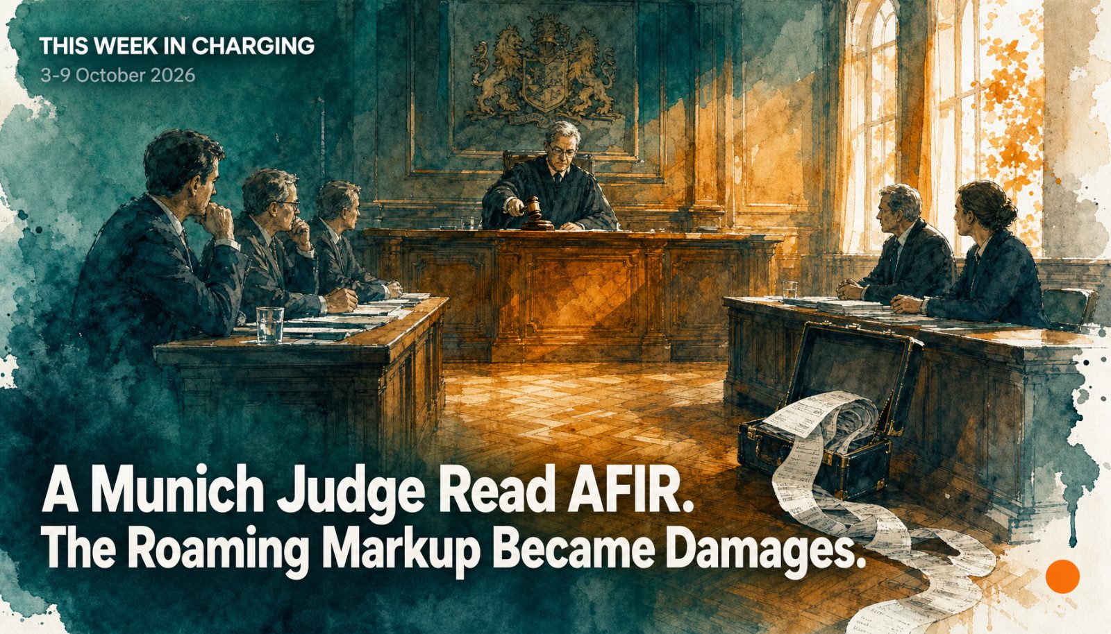 A Munich Judge Read AFIR. The Roaming Markup Became Damages.
